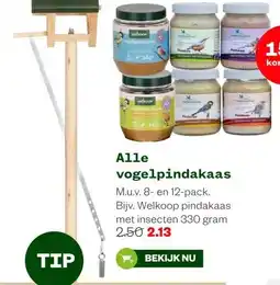 Welkoop Alle vogelpindakaas aanbieding