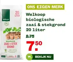 Welkoop Welkoop biologische zaai & stekgrond aanbieding