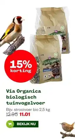 Welkoop Via Organica biologisch tuinvogelvoer aanbieding