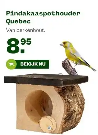 Welkoop Pindakaaspothouder Quebec aanbieding