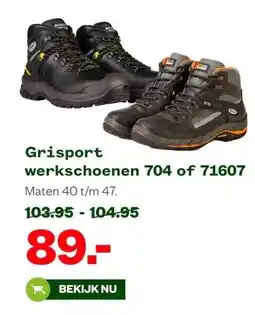 Welkoop Grisport werkschoenen 704 of 71607 aanbieding