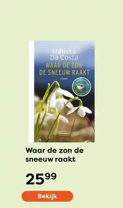 The Read Shop Waar de zon de sneeuw raakt aanbieding