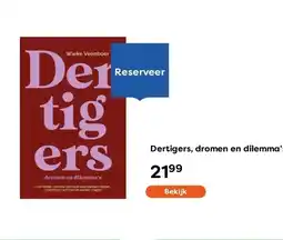 The Read Shop Dertigers, dromen en dilemma's aanbieding