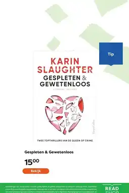 The Read Shop Gespleten & Gewetenloos aanbieding