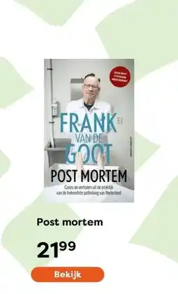 The Read Shop Post mortem aanbieding
