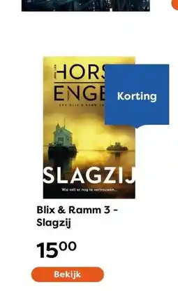 The Read Shop Blix & Ramm 3 - Slagzij aanbieding