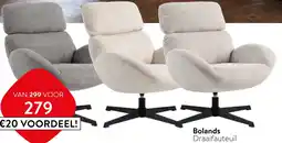 Profijt Meubel Bolands Draaifauteuil aanbieding