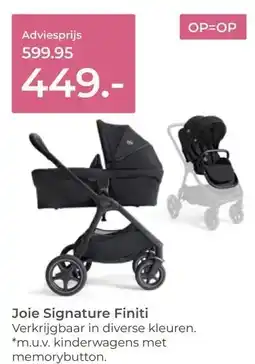 Prenatal Joie Signature Finiti aanbieding