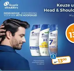 Trekpleister Keuze uit het heleHead & Shoulders assortiment aanbieding