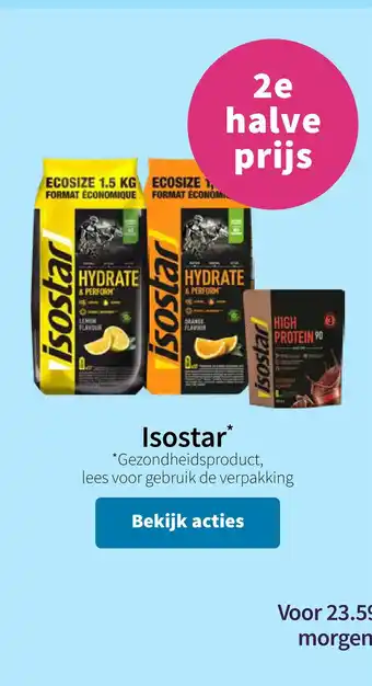 Plein.nl Isostar aanbieding