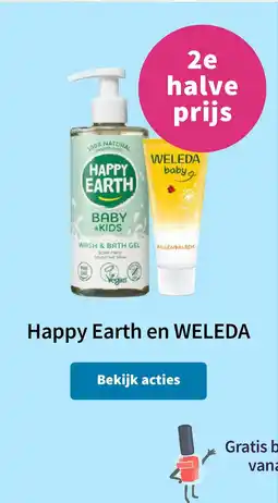 Plein.nl Happy earth en weleda aanbieding