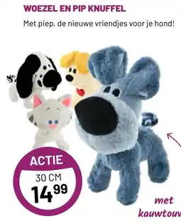Pets & Co WOEZEL EN PIP KNUFFEL aanbieding