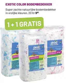 Pets & Co EXOTIC COLOR BODEMBEDEKKER aanbieding