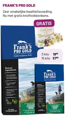 Pets & Co FRANK'S PRO GOLD aanbieding