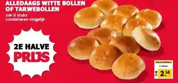 MCD Supermarkt ALLEDAAGS WITTE BOLLEN OF TARWEBOLLEN aanbieding