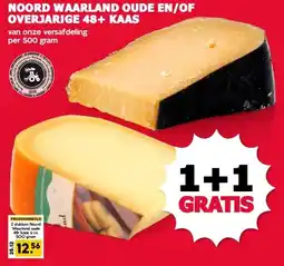 MCD Supermarkt NOORD WAARLAND OUDE EN/OF OVERJARIGE 48+ KAAS aanbieding