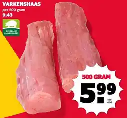 MCD Supermarkt VARKENSHAAS aanbieding