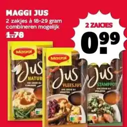 MCD Supermarkt MAGGI JUS aanbieding