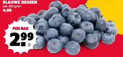 MCD Supermarkt BLAUWE BESSEN aanbieding