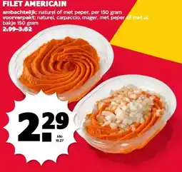 MCD Supermarkt FILET AMERICAIN aanbieding