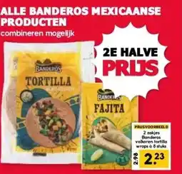 MCD Supermarkt ALLE BANDEROS MEXICAANSE PRODUCTEN aanbieding