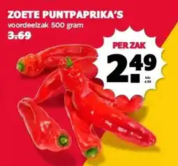 MCD Supermarkt ZOETE PUNTPAPRIKA'S aanbieding