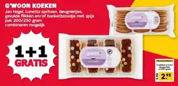 MCD Supermarkt G'WOON KOEKEN aanbieding
