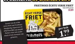 MCD Supermarkt FRIETHOES ÉCHTE VERSE FRIET aanbieding