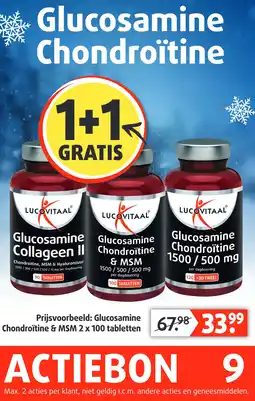 Lucovitaal Glucosamine Chondroïtine aanbieding