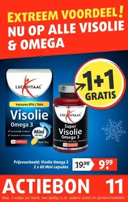 Lucovitaal Visolie Omega 3 aanbieding