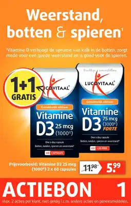 Lucovitaal Vitamine D3 aanbieding