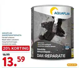 Kluswijs AQUAPLAN DAKREPARATIEPASTA aanbieding
