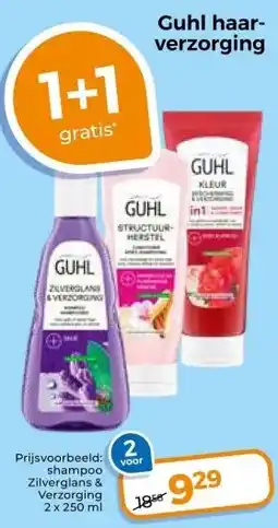 Trekpleister Guhl haar- verzorging aanbieding