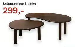INHOUSE Salontafelset Nubira aanbieding