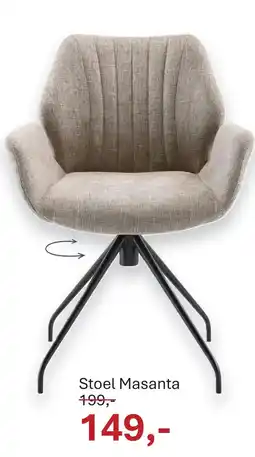 INHOUSE Stoel Masanta aanbieding