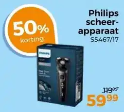 Trekpleister Philips scheer- apparaat aanbieding
