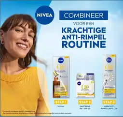 Trekpleister NIVEA COMBINEER VOOR EEN KRACHTIGE ANTI-RIMPEL ROUTINE aanbieding