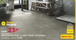 Praxis Decomode Pvc Vloer Tegel Dynamic aanbieding