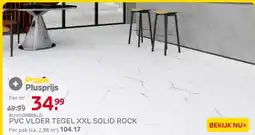 Praxis Pvc Ploer Tegel XXL Solid Rock aanbieding