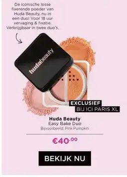 ICI Paris XL Huda Beauty aanbieding