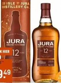 Gall & Gall Jura 12 years 70CL aanbieding