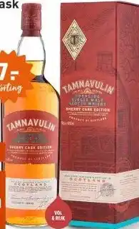 Gall & Gall Tamnavulin Sherry Cask 70CL aanbieding