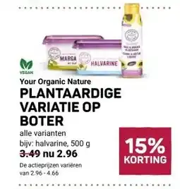 Ekoplaza PLANTAARDIGE VARIATIE OP BOTER aanbieding