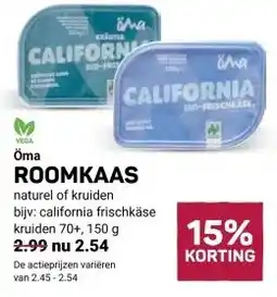 Ekoplaza Öma ROOMKAAS aanbieding