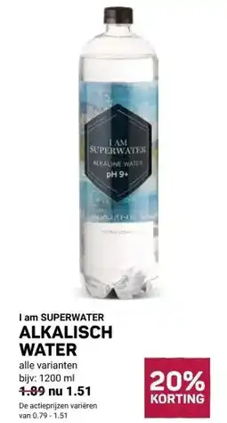 Ekoplaza ALKALISCH WATER aanbieding