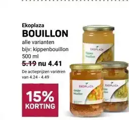 Ekoplaza Ekoplaza BOUILLON aanbieding