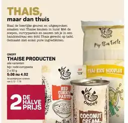 Ekoplaza ONOFF THAISE PRODUCTEN aanbieding
