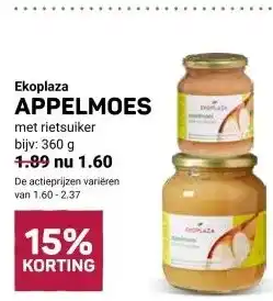 Ekoplaza Ekoplaza APPELMOES aanbieding