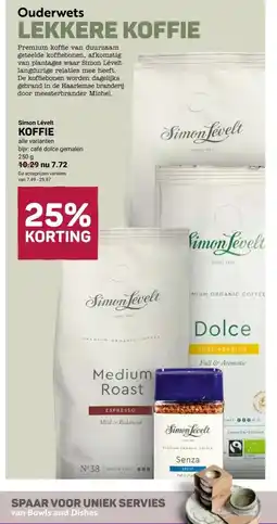 Ekoplaza Simon Levelt KOFFIE aanbieding