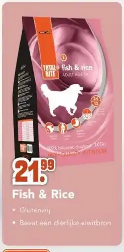 Discus Fish & Rice aanbieding